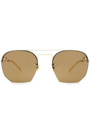 Saint Laurent Double-bridge sunglasses