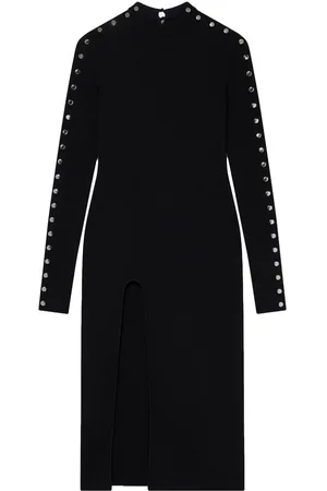 Stella McCartney Long-sleeve leg-slit dress