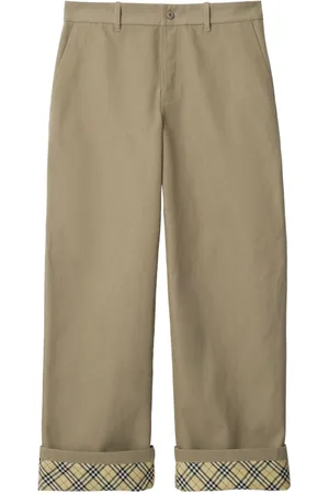Burberry Cotton loose-fit trousers