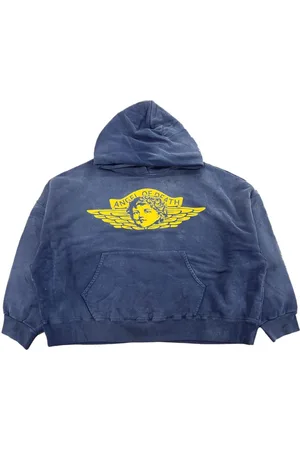 SAINT MXXXXXX Logo-print hoodie