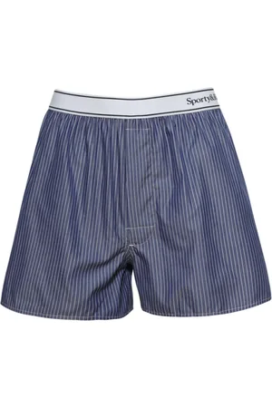 Sporty & Rich Serif Logo shorts