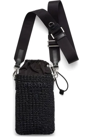 Prada Logo-embroidered smartphone case