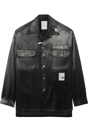 Maison Mihara Yasuhiro Logo-patch shirt