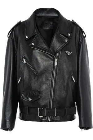 Prada Nappa-leather biker jacket