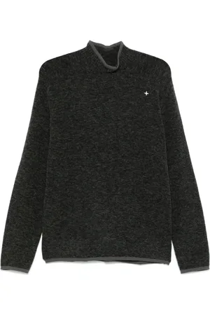 Stone Island M??lange-effect sweater