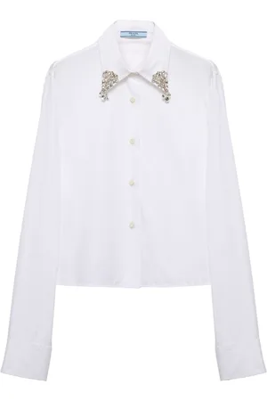 Prada Crystal-embellishmed shirt