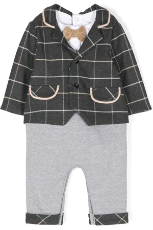 PATACHOU Windowpane romper