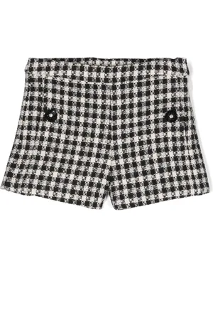 PATACHOU Floral-appliqu?? shorts