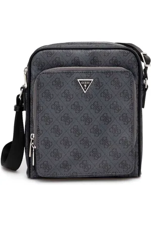 Guess Monogram-pattern messenger bag