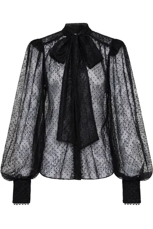 Rebecca Vallance Ethel semi-sheer blouse