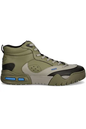 HUGO BOSS Faux-leather sneakers