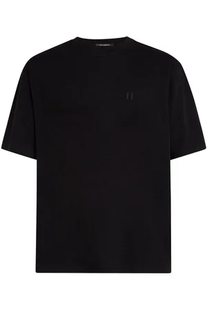 Karl Lagerfeld Embroidered-monogram t-shirt