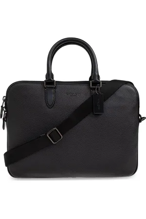 Coach Logo-embossed laptop bag