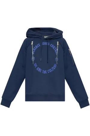 VERSACE Zip-pocket hoodie