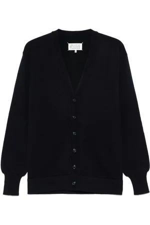 Maison Margiela Virgin-wool knitted cardigan