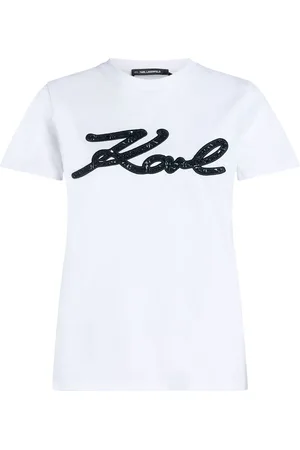 Karl Lagerfeld Logo-embellished T-shirt