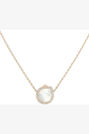 Repossi 18kt rose gold Antifer diamond and pearl necklace