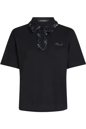 Karl Lagerfeld Boucl?? polo shirt