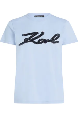Karl Lagerfeld Boucl??-detail T-shirt