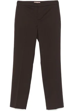 Twin-Set Logo-plaque trousers
