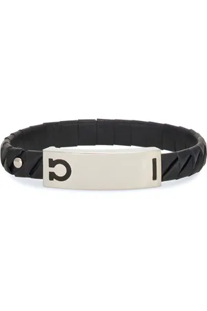 Salvatore Ferragamo Gancini leather bracelet