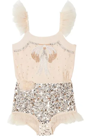 Tutu Du Monde Sequinned playsuit