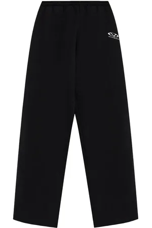 Vetements Logo-print cotton pants