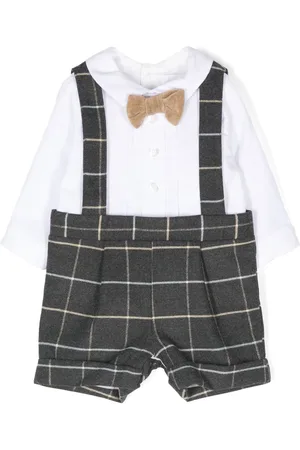 PATACHOU Windowpane romper