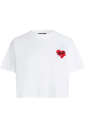 Karl Lagerfeld K/Heart cotton T-shirt