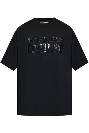 VERSACE Logo-patch T-shirt