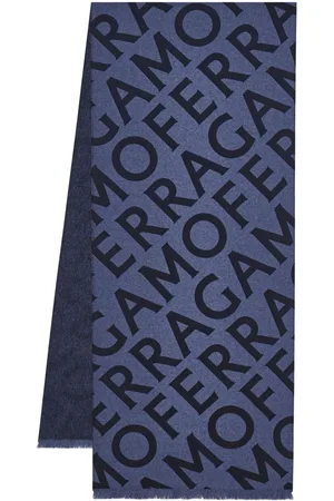 Salvatore Ferragamo Reversible logo scarf