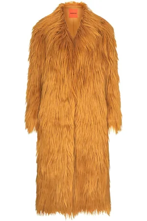 SIMON MILLER Lett Shaggy faux-fur coat