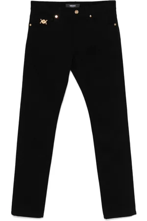 VERSACE Medusa-plaque jeans