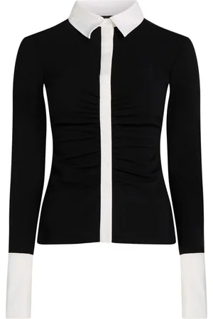 Karl Lagerfeld Essential long-sleeved polo shirt