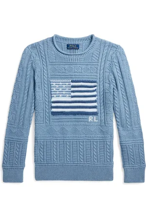 Ralph Lauren Flag cotton jumper