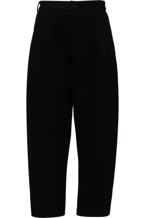 CROQUIS Pleated tapered trousers