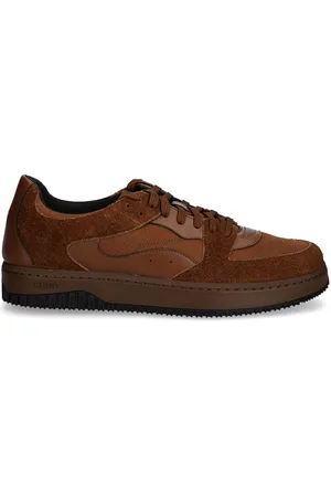 HUGO BOSS Logo-patch low-top sneakers