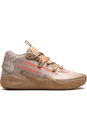 PUMA MB.03 "Chinese New Year - Gold/Fluro Peach" sneakers