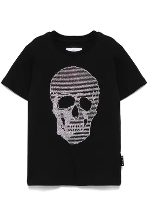 Philipp Plein Skull-motif crew-neck T-shirt