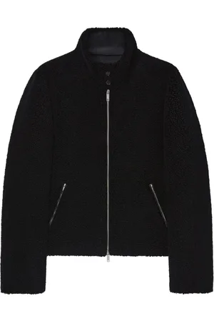 Courrèges Fleece bomber jacket