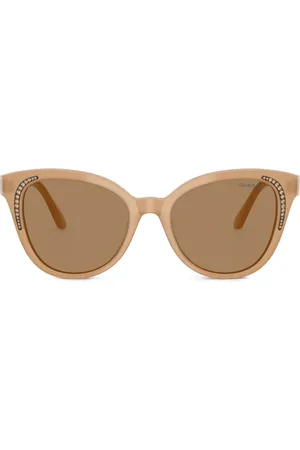 Swarovski Crystal-embellished oversized sunglasses