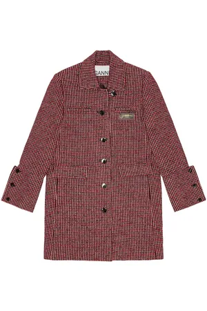 Ganni Checked jacket