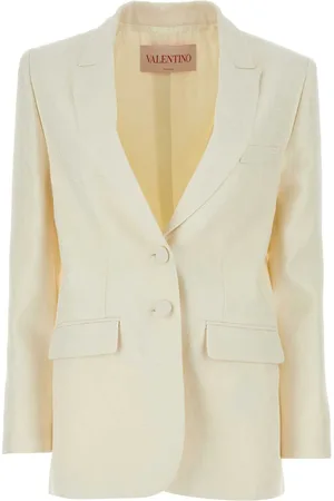 VALENTINO GARAVANI Toile Iconographe single-breasted blazer