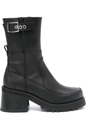 Ganni 70mm faux-leather boots