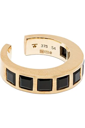 TOM WOOD 9K recycled Arch Square ring