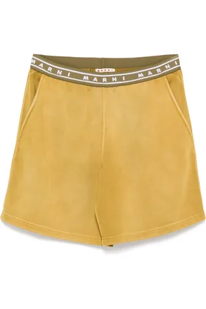Marni Logo-waistband shorts