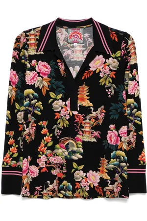 JOHNNY WAS The Janie Henley shirt