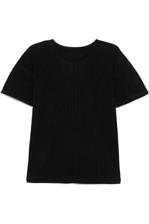 Issey Miyake Pliss??-effect T-shirt