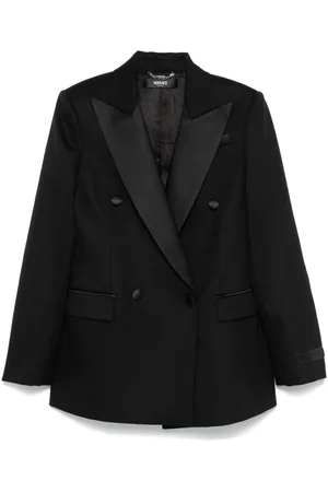 VERSACE Satin-lapels blazer