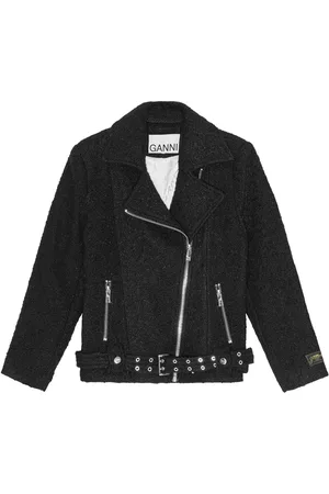 Ganni Boucl?? biker jacket